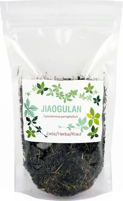 Produktbild von Jiaogulan tee, Jiaogulan kraut, Jiao gu lan, Gynostemma kraut, Kräutertee 400g