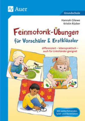 Produktbild von Feinmotorik-Übungen für Vorschüler & Erstklässler