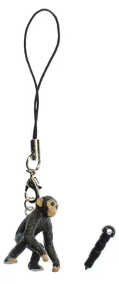 Produktbild von Affe Handyanhänger Miniblings Handyschmuck Schimpanse Menschenaffe Anhänger