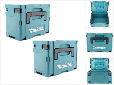 Obrázek produktu pro Systémový kufr Makita Makpac velikosti 3 v sadě 2 ks