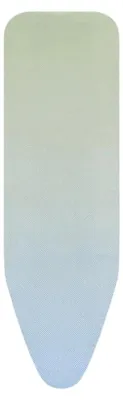 Image de Housses de table à repasser, taille B (124 x 38 cm), avec mousse de 2 mm, bleu-vert
