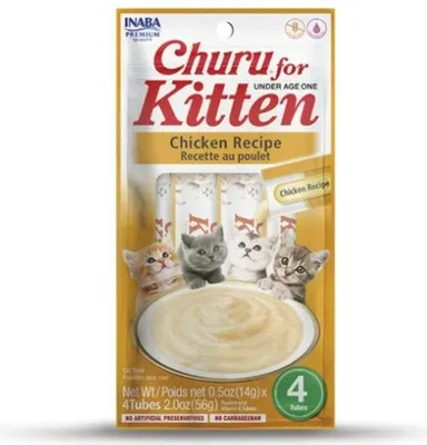 Productafbeelding van Inaba Churu Kitten, recept met kip