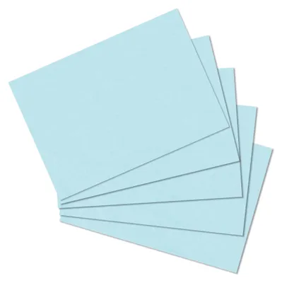 Produktbild von Herlitz 10837177, Blau, 170 g/m², 100 Stück(e)