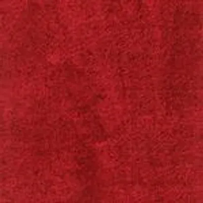 A close-up, textured view of a red carpet.