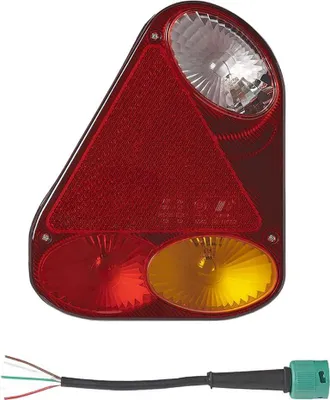 Produktbild von Rückleuchte 5 Funktionen 218x174mm rechts