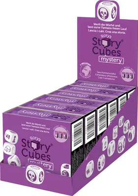 Produktbild von Asmodee Rory's Story Cubes Mystery, Würfel (6 Seiten), Erwachsener & Kind, Unisex, 6 Jahr(e), 20 min, Rory's Story Cubes