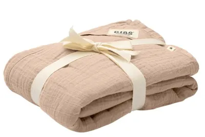 Produktbild von Bibs Babydecke Decke Baumwolle 120x120 Rosa