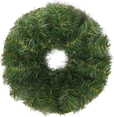Zdjęcie produktu dla Wianek z naturalnego świerka, zielony, średnica 30 cm, PRODUKCJA WŁASNA