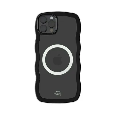 Produktbild von Wavy Hülle MagSafe Black  - Kompatibel mit iPhone 12 Pro Max