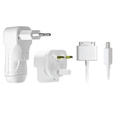 Produktbild von Belkin USB Power World Travel Kit, iPod, Weiß
