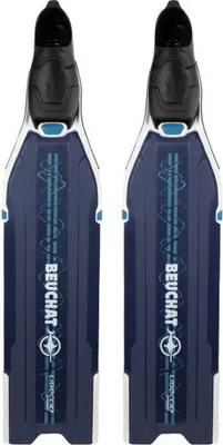 Image de Beuchat Libeccio Sport Palmes d'apnée Blanc,Bleu EU 45-46 Blanc,Bleu EU 45-46