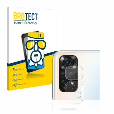 Produktbild von BROTECT Schutzglas für Xiaomi Redmi Note 11S (NUR Kameraschutz) Schutzfolie Panzer Folie Glas Display Schutz klar