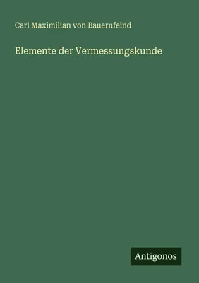 Produktbild von Elemente der Vermessungskunde