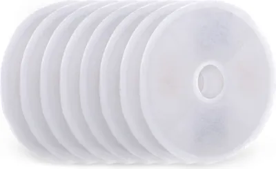 Produktbild von Automatischer Trinkbrunnen für Haustiere, rundes Filterelement, Doppeleffektfilter/Dreischichtfiltration, 8 Stück