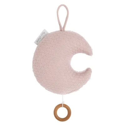 Immagine prodotto di Baby's Only, carillon a forma di luna, colore rosa pastello. Colore: rosa