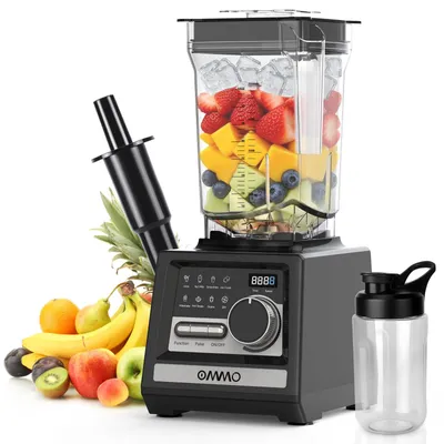 Standmixer 2L, 1800W, 9 Stufen, BPA-frei, Edelstahlklingen