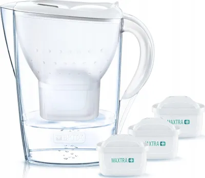 Produktbild von Brita Marella Filterkanne 2,4 l 3 Maxtra Pro Einsätze-Trinkwasser 1052791