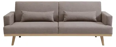 Produktbild von Schlafsofa Klappsofa 3-Sitzer - Stoff - Taupe - ESME