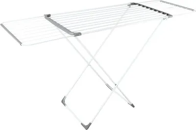 Produktbild von Wäscheständer MagicHome CD136, für Wäsche, einstellbar, zusammenklappbar, 107-177x55x96 cm