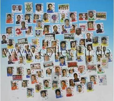 Produktbild von WM 2006 - 100 verschiedene WM 2006 Panini Sammelbilder