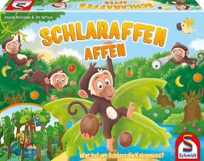Produktbild von Schmidt Spiele Kinderspiel Schlaraffen Affen