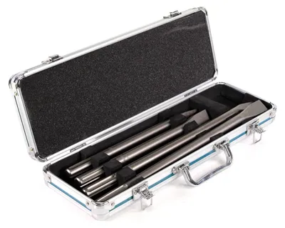 Productafbeelding van Makita D-42466 SDS-Max set van 4 beitels, geleverd in een aluminium koffer