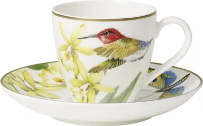 Produktbild von Villeroy & Boch Amazonia Espressotasse mit Untertasse 60 ml