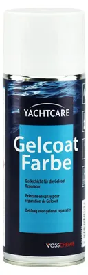 Zdjęcie produktu dla Gelcoat RAL 9010, farba w sprayu, biały, 400 ml, naprawczy, do łodzi