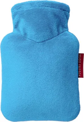 Produktbild von HUGO FROSCH Wärmflasche mini 0,2l wasserblau
