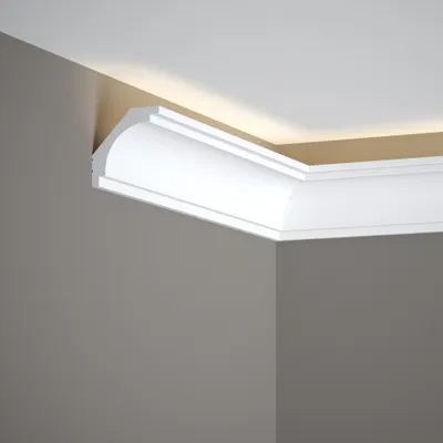 Produktbild von Mardom Deckenleiste MD145 Polyforce 60 x 60 x 2000 mm Weiß Indirektes Licht