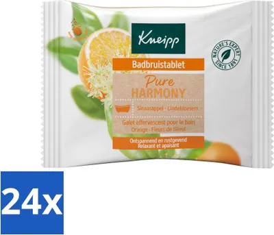 Productafbeelding van Kneipp - Badbubbels - Sinaasappel-limoenbloesem - Voordeelverpakking - 24 stuks