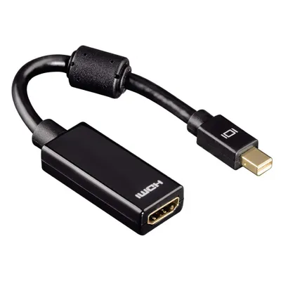 Obrázok produktu pre Hama 00054560, Mini DisplayPort, Typ HDMI (štandard), Samec, Samica, Zlato, 1920 x 1080 px