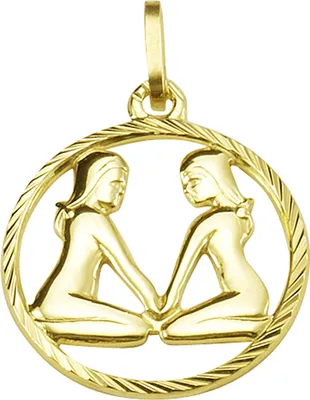 Produktbild von F Anhänger 333/- Gold 2,1cm gelb 371340715ZW