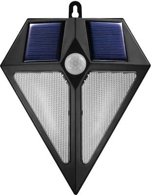 Zdjęcie produktu dla Solarna lampa ścienna LED Ogród Taras Balkon Stopień ochrony IP65 3 tryby NOWOŚĆ
