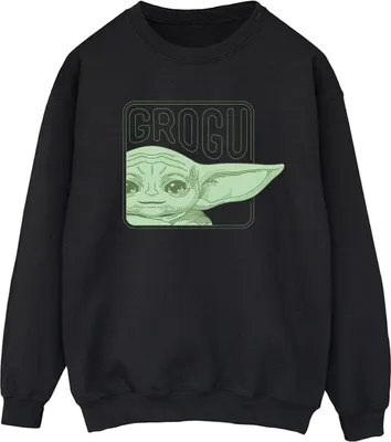 Produktbild von Star Wars - "The Mandalorian" Sweatshirt für Damen BI39739 (XL) (Schwarz)