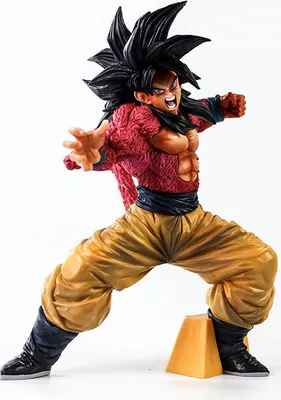 Produktbild von Dragon Ball Z Figur Super Saiyan 4 Son Goku Kakarotto Anime Action 26cm PVC Modell Figma Desktop Collection Spielzeug für Kinder