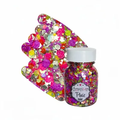 Zdjęcie produktu dla Amerykański brokat do body artu glitter valley girl 28 g