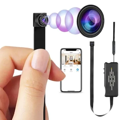 Produktbild von Mini-Kameramodul iUni IP20, Wi-Fi, MicroSD-Kartensteckplatz, Live-Anzeige auf dem Telefon, Kartensteckplatz