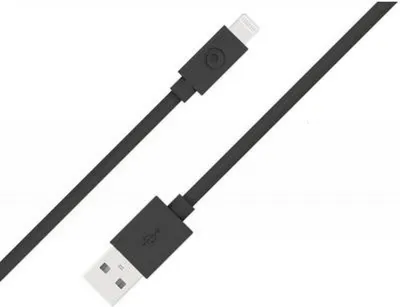 Produktbild von BigBen Connected, USB-A/Lightning-Kabel 1,2 m – 2,4 A, Schwarz