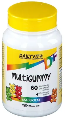 Immagine prodotto di Massigen Multigummy 60 Caramelle Gommose