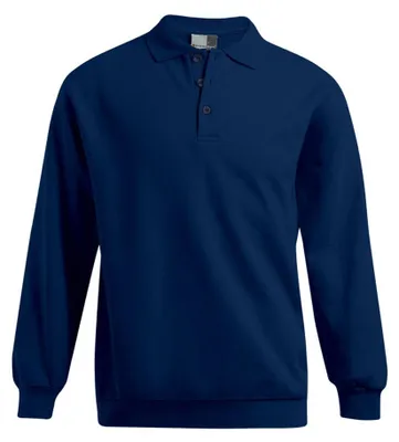 Image de Promodoro - « Nouveau » sweat-shirt polo pour hommes/femmes unie LT2932 (M) (bleu marine)