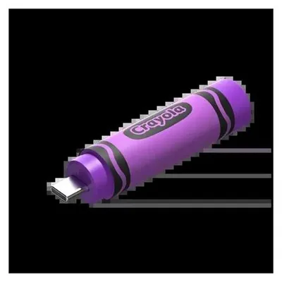 Produktbild von Sandisk Crayola Usb-c Flash Drive 128gb Usb-stick Lila Lila One Size