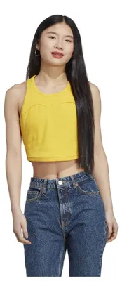 Immagine prodotto di Adidas – canottiera da donna, modello crop, taglia S