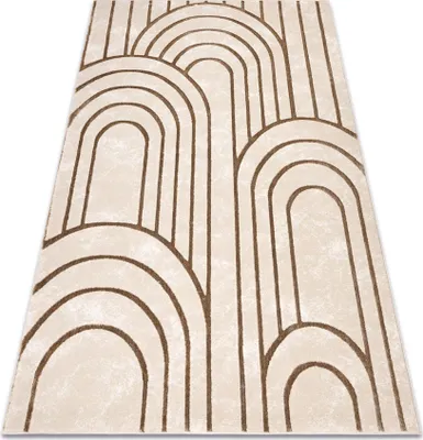 Produktbild von Teppich ALLURE 5756 Geometrisch - Strukturell, stilvoll, glamourös beige beige 240x330 cm