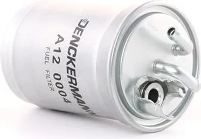 Produktbild von Kraftstofffilter DENCKERMANN A120004 für VW Transporter IV Bus (70B, 70C, 7DB, 7DK, 70J, 70K, 7DC, 7DJ) Leitungsfilter