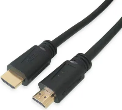 Image de Equip HDMI HS Ethernet 2.0 A-A 4K/60Hz 10.00m noir Polybag