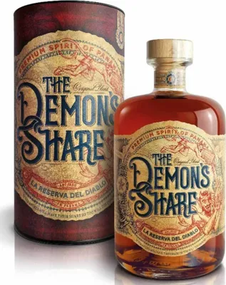 Produktbild von The Demon´s Share Rum  6 Jahre gereift 40% vol. 0,7l in Geschenkbox