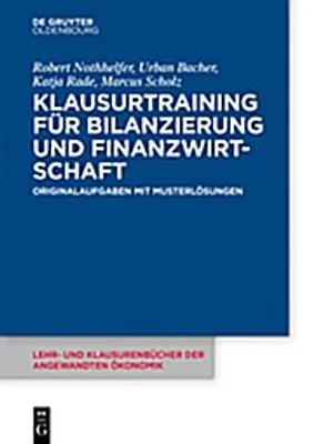 Produktbild von Klausurtraining für Bilanzierung und Finanzwirtschaft