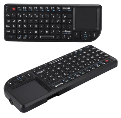 Zdjęcie produktu dla 2.bezprzewodowa klawiatura dotykowa 4 GHz/ładowalna, ultra cienka, podświetlana klawiatura USB do PS3/4, do XBOX 360