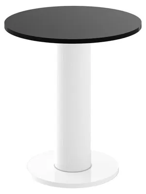 Produktbild von Design Beistelltisch rund HSO-222 Ecktisch 60cm Hochglanz Tisch
